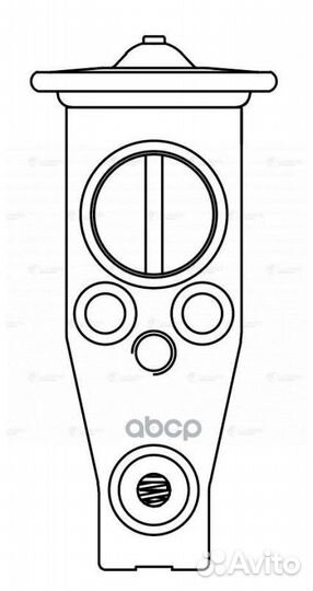 Клапан расширительный кондиционера (трв) ltrv 1