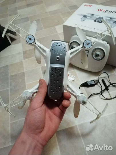Квадрокоптер syma w1 pro дрон с камерой