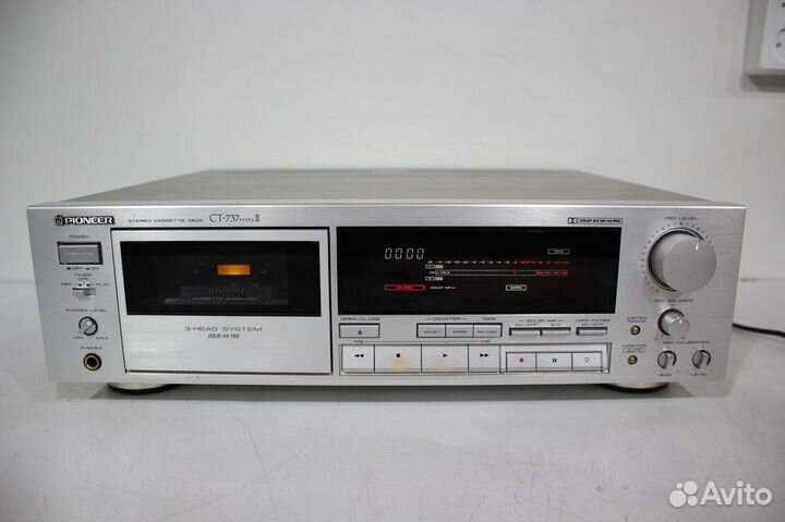 Pioneer CT-737 MK2 Трехголовая кассетная дека