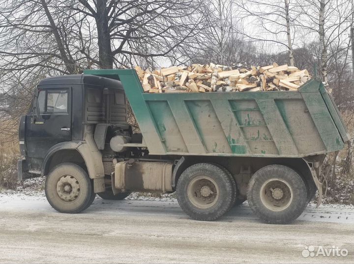 Дрова поколотые