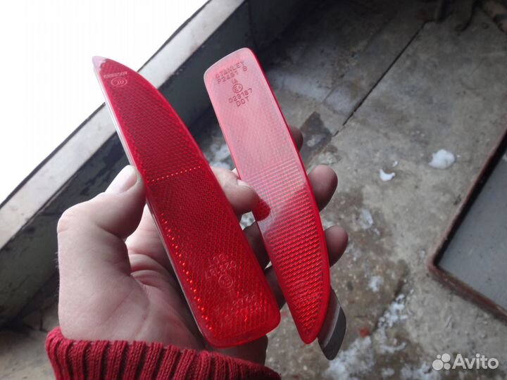 Мазда 6 Катафот в задний бампер Mazda 6 GJ 2013-18