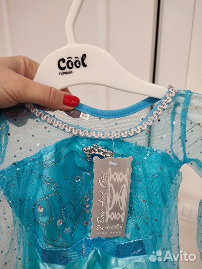 Костюм эльзы 98 на 3 года