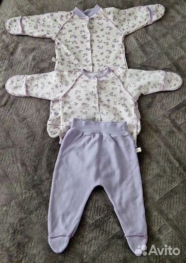 Детские вещи для новорожденных на девочку пакетом