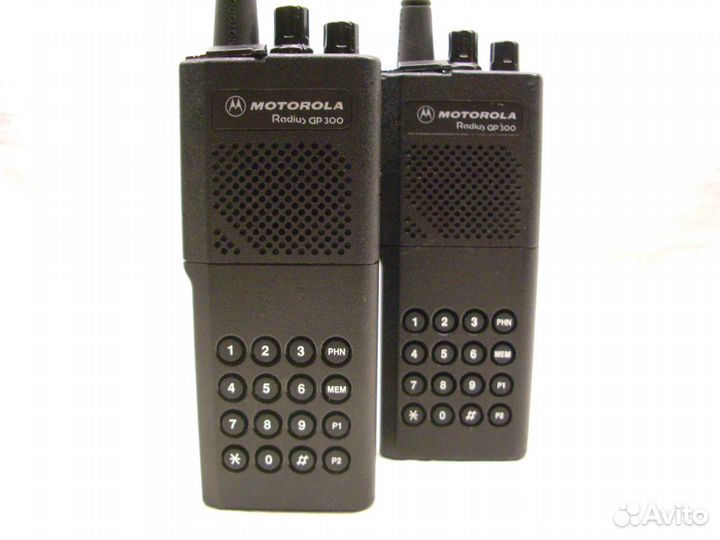 Радиостанция Motorola GP300 UHF с клавиатурой