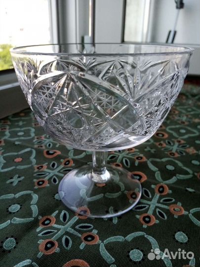 Хрустальные вазочки креманки СССР