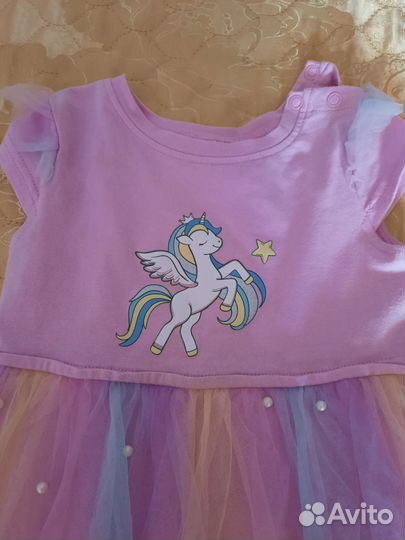 Платье для девочки 86