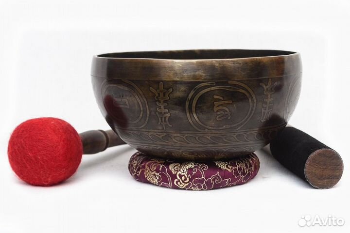 Кованая поющая чаша 