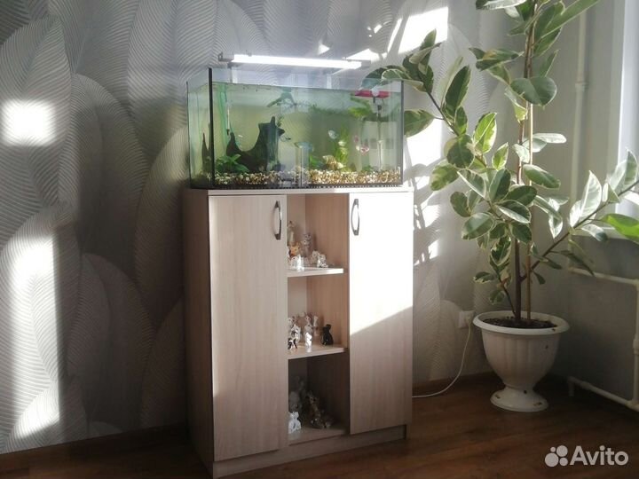 Аквариум с тумбой 120л