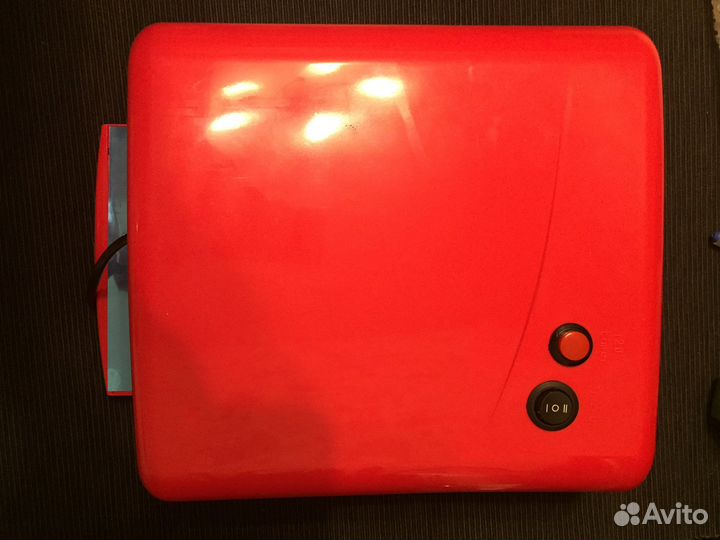 Уф лампа для сушки ногтей + аксессуары