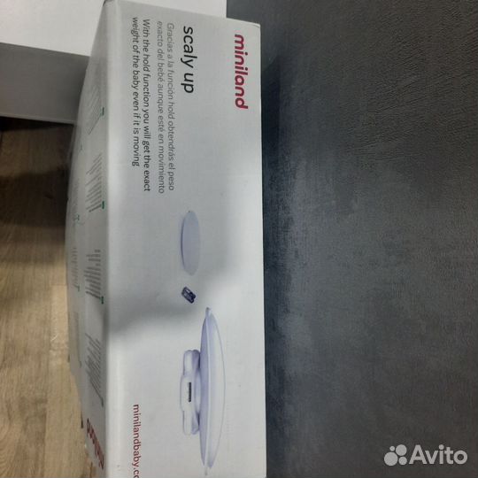 Детские электронные весы miniland