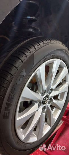5 дисков r17 с новой резиной camry 70