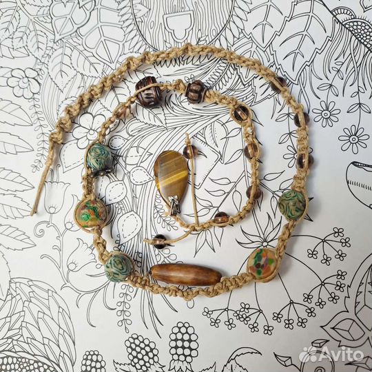 Лула, расточка, заколка с косичками