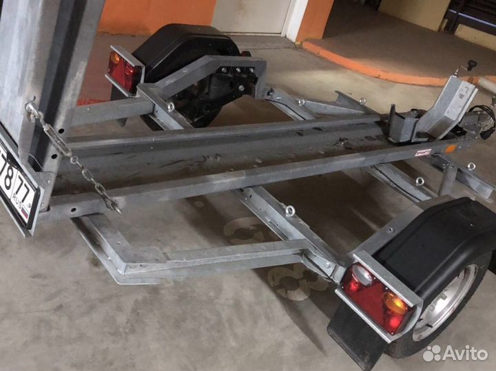 Прицеп для перевозки тяжелого мотоцикла