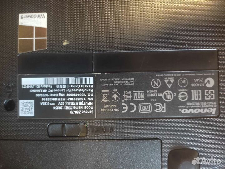 Ноутбук lenovo z50-70