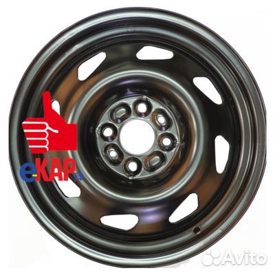 Тзск 6x15/4x98 ET35 D58,6 LADA черный