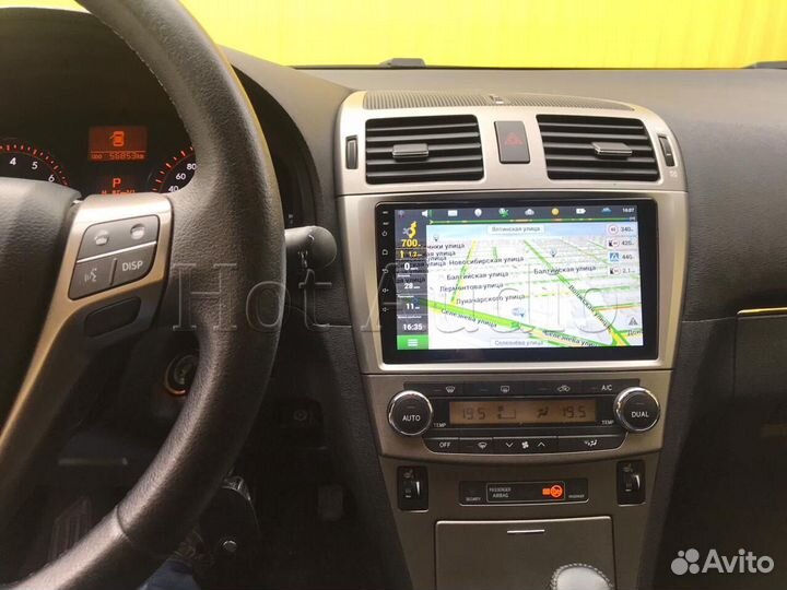 Магнитола для Toyota Avensis 2010+ c установкой