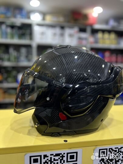 Мотошлем EXO-tech EVO carbon solid, цвет Карбон