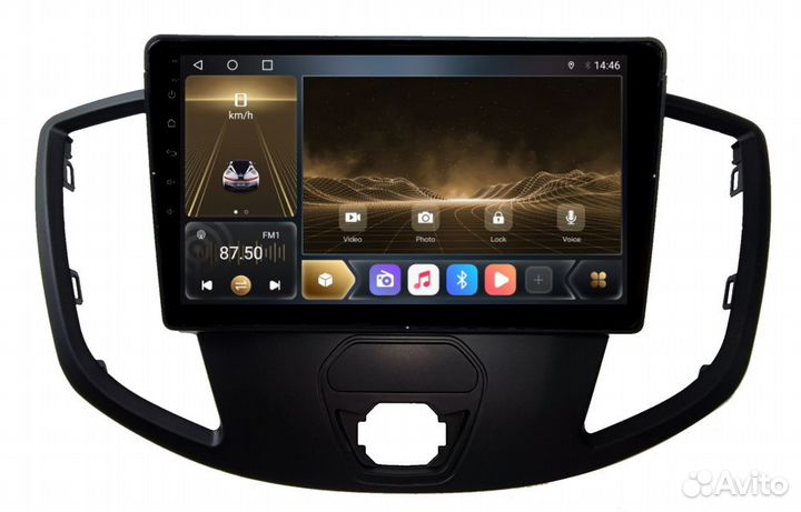 Штатная магнитола для Ford Transit 2015+ на Androi