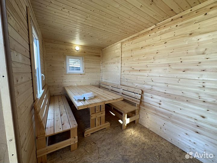 Дом для отдыха с бассейном и баней