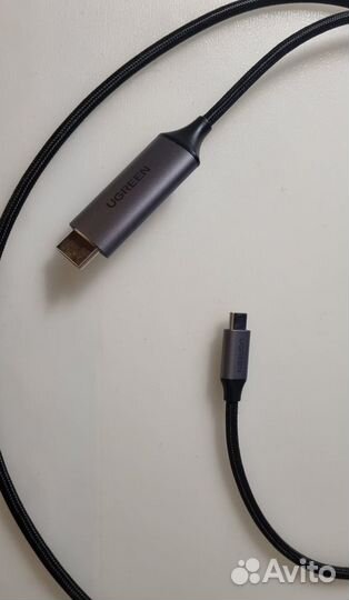 Ugreen Кабель USB-C на Hdmi DP для mac\PC 4k 60Gz