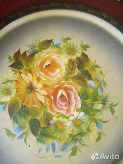 Поднос металлический