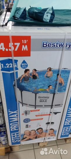 Каркасный бассейн bestway