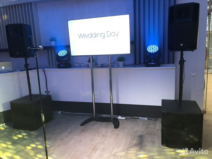 Звуковое оборудование на, свадьбу, корпоратив