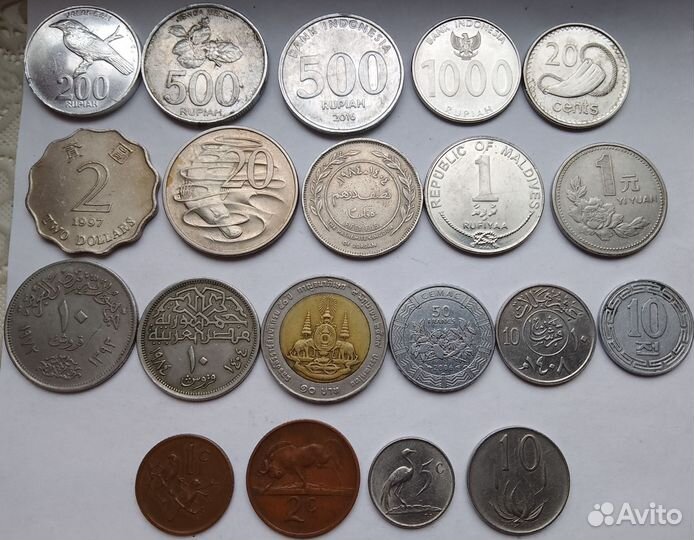 Монеты экзотических стран