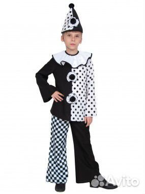 Карнавальный костюм Пьеро (Буратино)