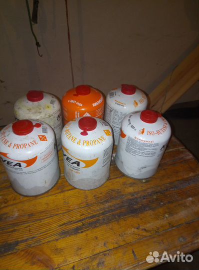Продаю газовые картриджи для походных горелок