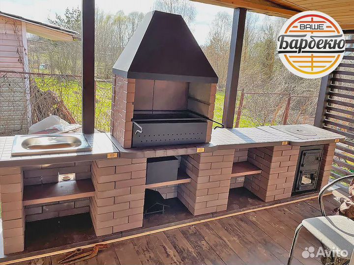Печь барбекю «сибирь» (мангал). От производителя