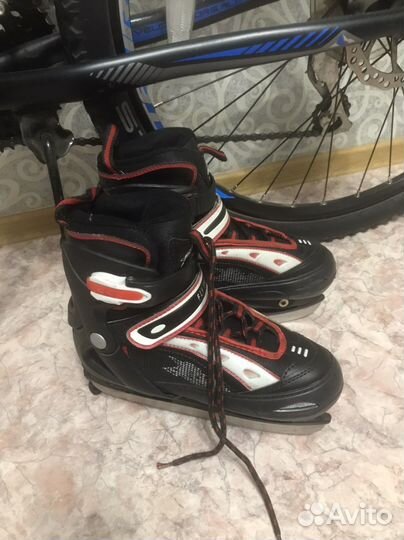 Коньки раздвижные 34 37