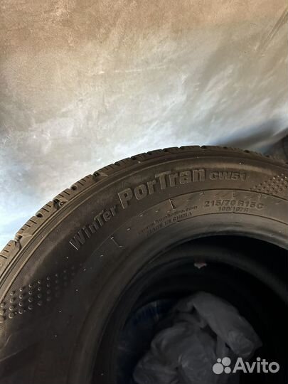 Kumho Winter PorTran CW51 215/70 R15C 107R