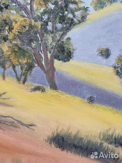 Картина маслом на холсте пейзаж