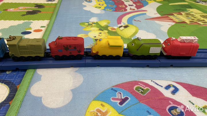 Паровоз Chuggington и железная дорога