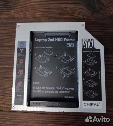 Адаптар SSD за место DVD