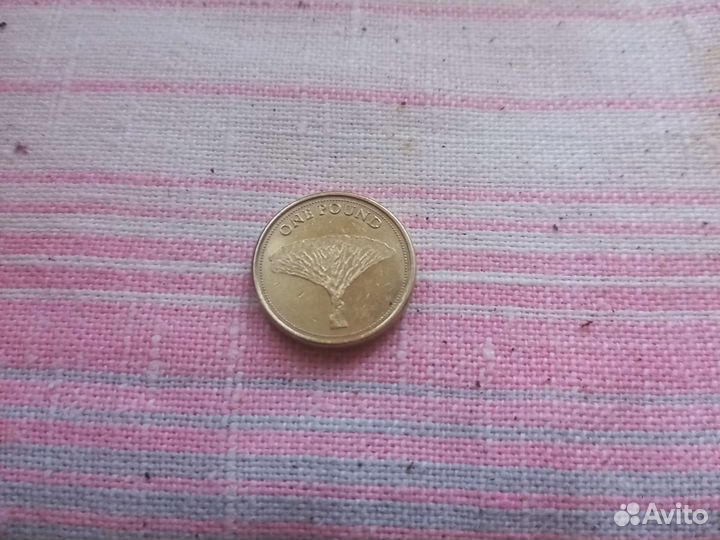 One pound elizabeth giblartar 2015