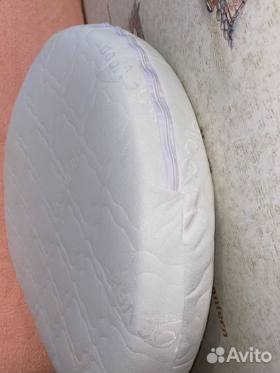 Матрас детский круглый плюс непромокаемая простынь