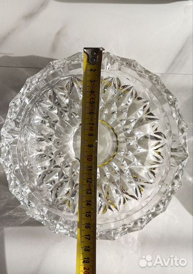 Хрустальные пепельницы СССР