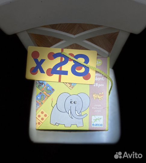 Муз.подвеска-грызунок, Мемори MiDeer, Домино djeco