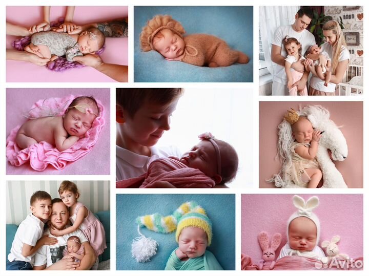 Фотограф новорожденных фотосессия newborn