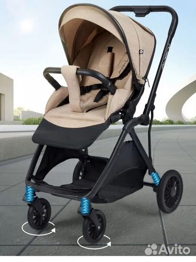 Прогулочная коляска с реверсивным блоком