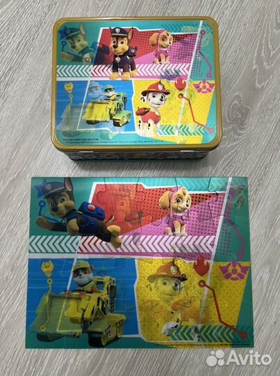 Пазлы щенячий патруль