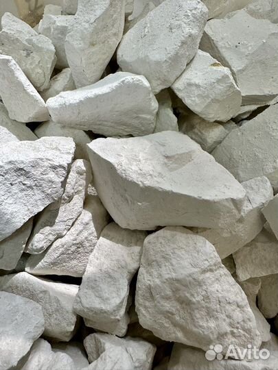 Природный мел и глина