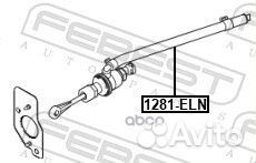 1281-ELN цилиндр сцепления главный Hyundai Ela