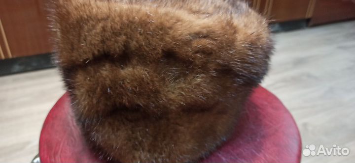 Шапка норковая женская