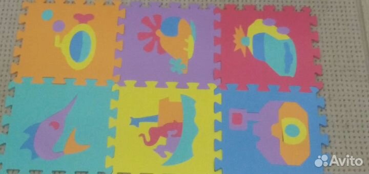 Детский коврик пазл