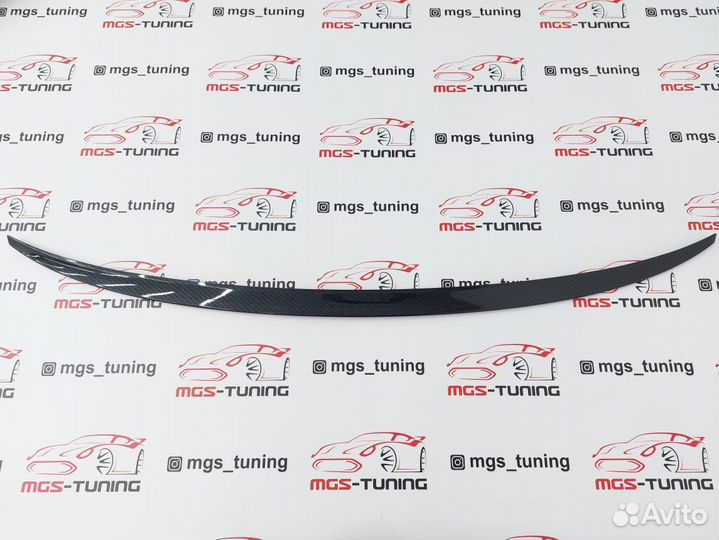 Спойлер Audi A5 17-н.в. sportback под карбон