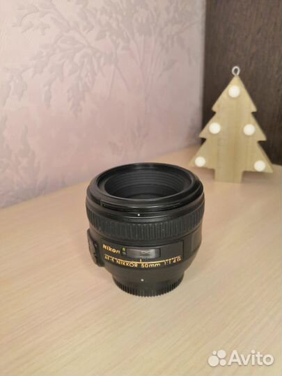 Объектив nikon 50mm f 1.4g
