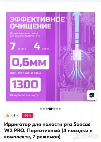 Ирригатор xiaomi